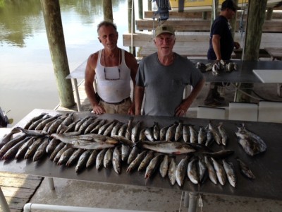 Fishing in hopedale with Capt. Ed Williams